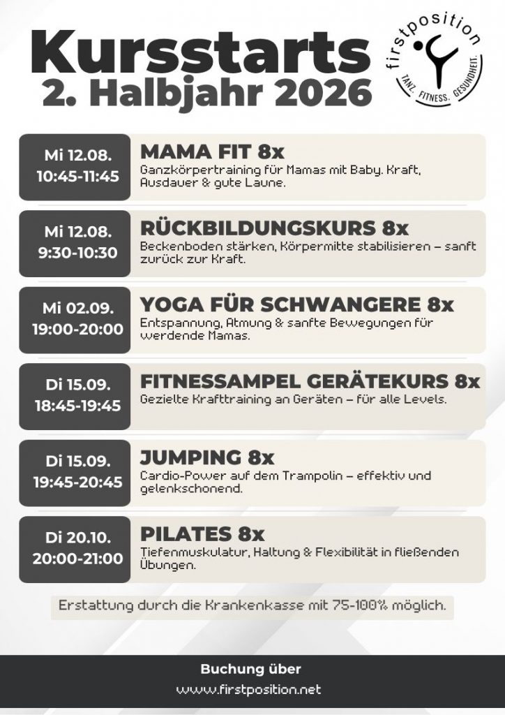 Kurse 2. Halbjahr